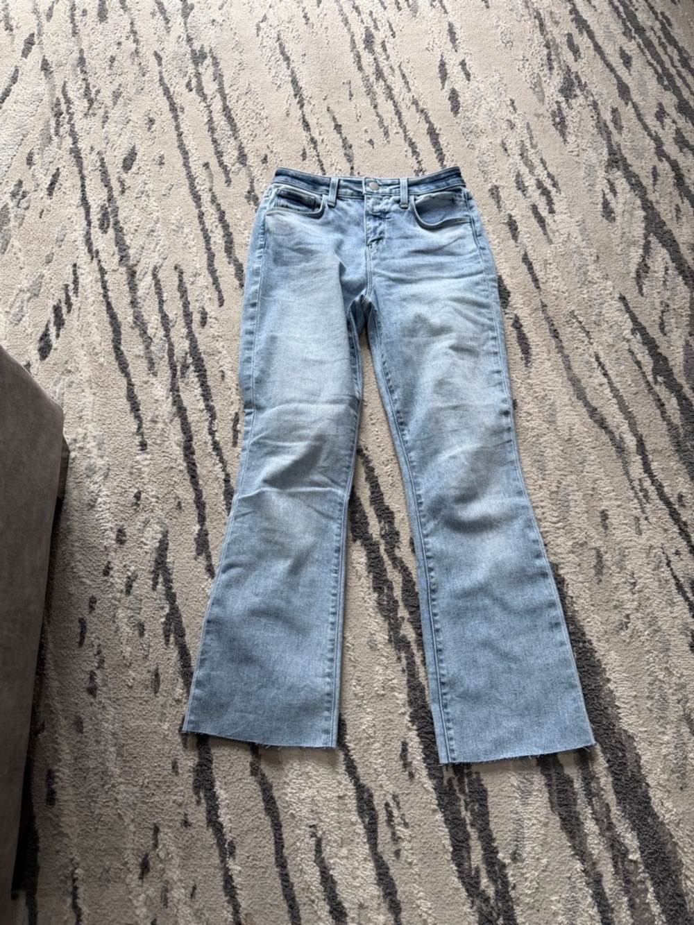 L’agence Ruth Jeans With Raw Hem (Loyola Wash) size 26 high rise - Picture 2 of 6
